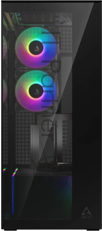 Компьютерный корпус Arctic Cooling ARCTIC Xtender VG (Mirror Black) арт. ACPCC00019A