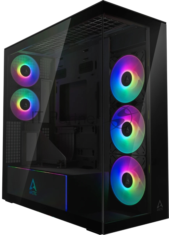 Компьютерный корпус Arctic Cooling ARCTIC Xtender VG (Mirror Black) арт. ACPCC00019A