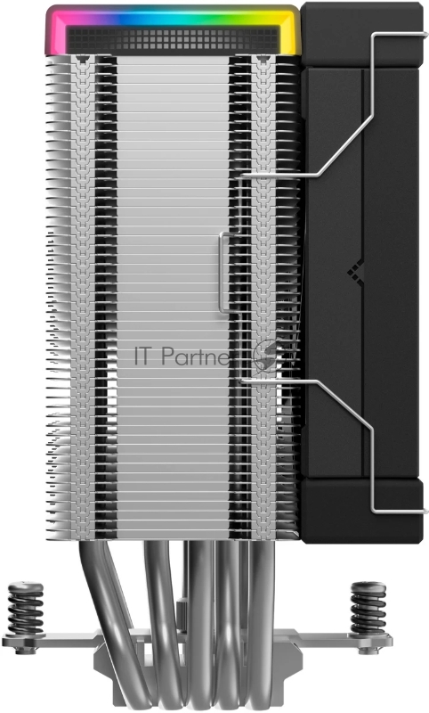 Кулер для процессора DEEPCOOL AK500S DIGITAL SE LGA20XX/1700/1200/115X/AM5/AM4 (12шт/кор, TDP 240W, PWM, Fan 120mm, 5 тепл. трубок, Copper Base, черный) RET (R-AK500S-BKADMN-GJD)