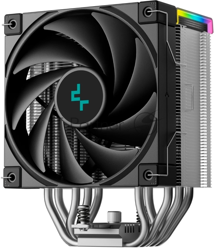 Кулер для процессора DEEPCOOL AK500S DIGITAL SE LGA20XX/1700/1200/115X/AM5/AM4 (12шт/кор, TDP 240W, PWM, Fan 120mm, 5 тепл. трубок, Copper Base, черный) RET (R-AK500S-BKADMN-GJD)