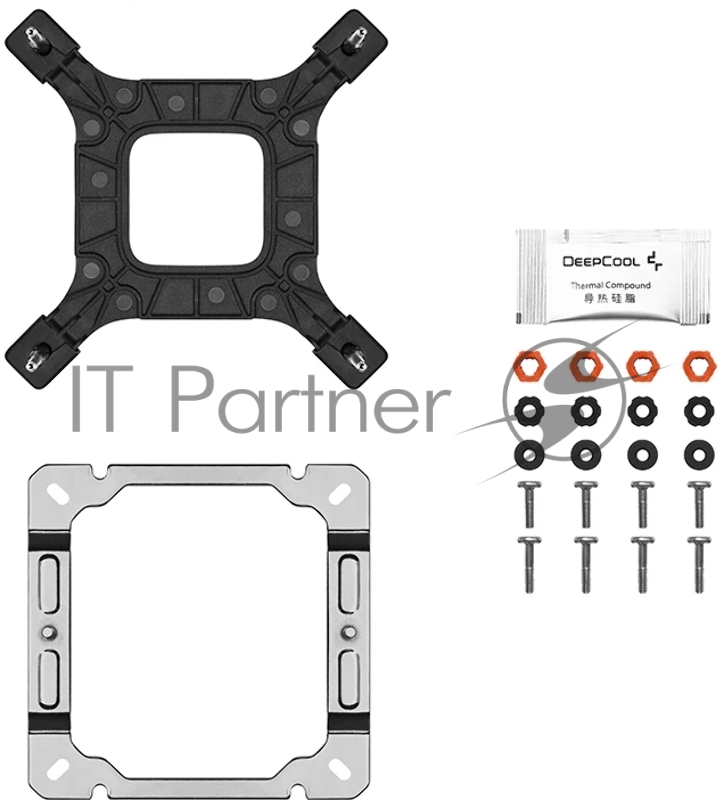 Кулер для процессора DEEPCOOL AK500S DIGITAL SE WH LGA20XX/1700/1200/115X/AM5/AM4 (12шт/кор, TDP 240W, PWM, Fan 120mm, 5 тепл. трубок, Copper Base, белый) RET (R-AK500S-WHADMN-GJD)