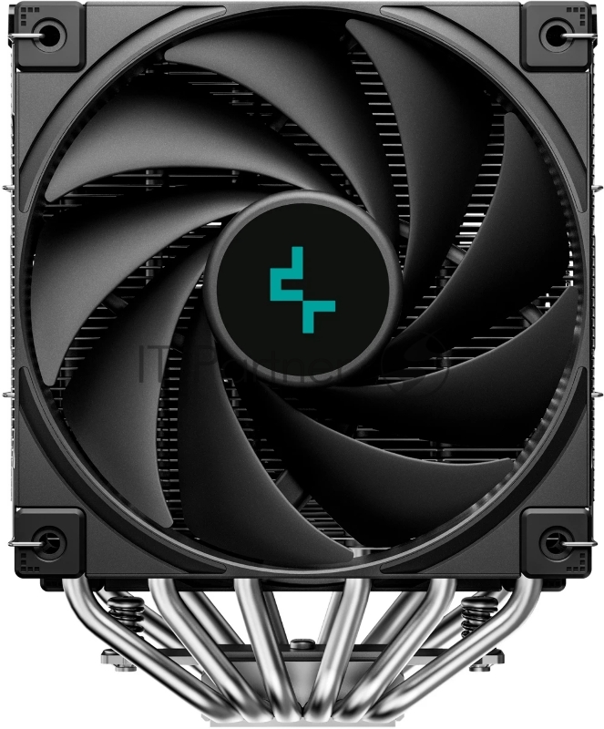 Кулер для процессора DEEPCOOL AK620 DIGITAL SE LGA20XX/1700/1200/115X/AM5/AM4 (9шт/кор, TDP 260W, PWM, DUAL Fan 120mm, 6 тепл. трубок, ARGB, черный) RET (R-AK620-BKADMN-GJD)