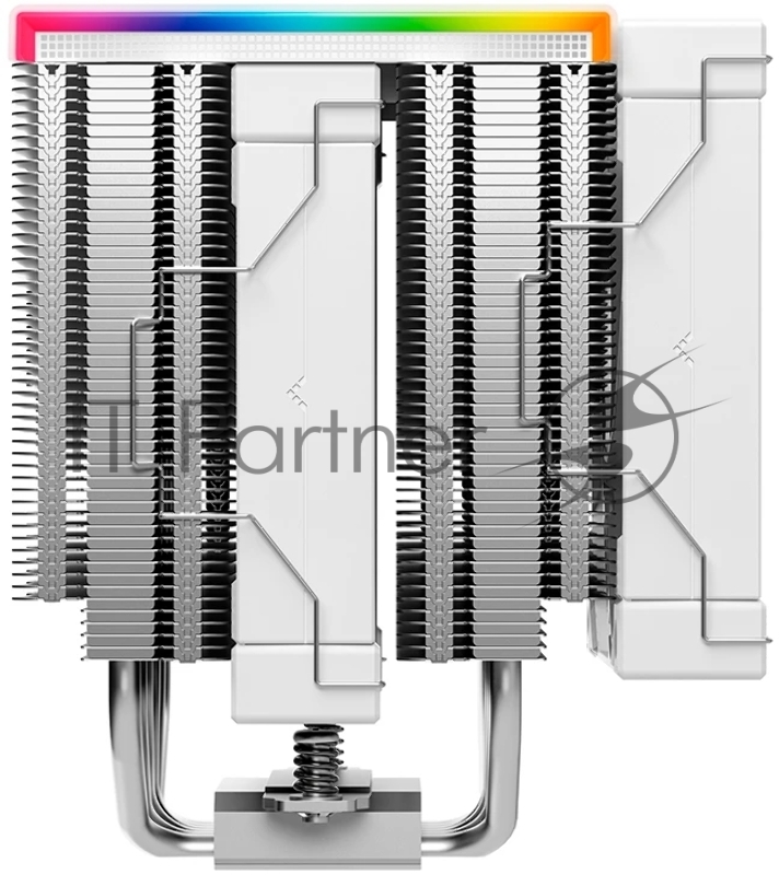 Кулер для процессора DEEPCOOL AK620 DIGITAL SE WH LGA20XX/1700/1200/115X/AM5/AM4 (9шт/кор, TDP 260W, PWM, DUAL Fan 120mm, 6 тепл. трубок, ARGB, белый) RET (R-AK620-WHADMN-GJD)