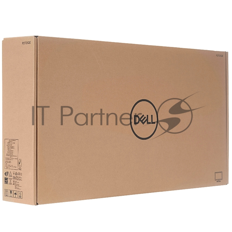 Монитор Dell 27 P2723QE, 16:9, IPS, UHD, 5ms, 60Hz, 350cd, HDMI, DP, USB-C, USB, LAN, HAS