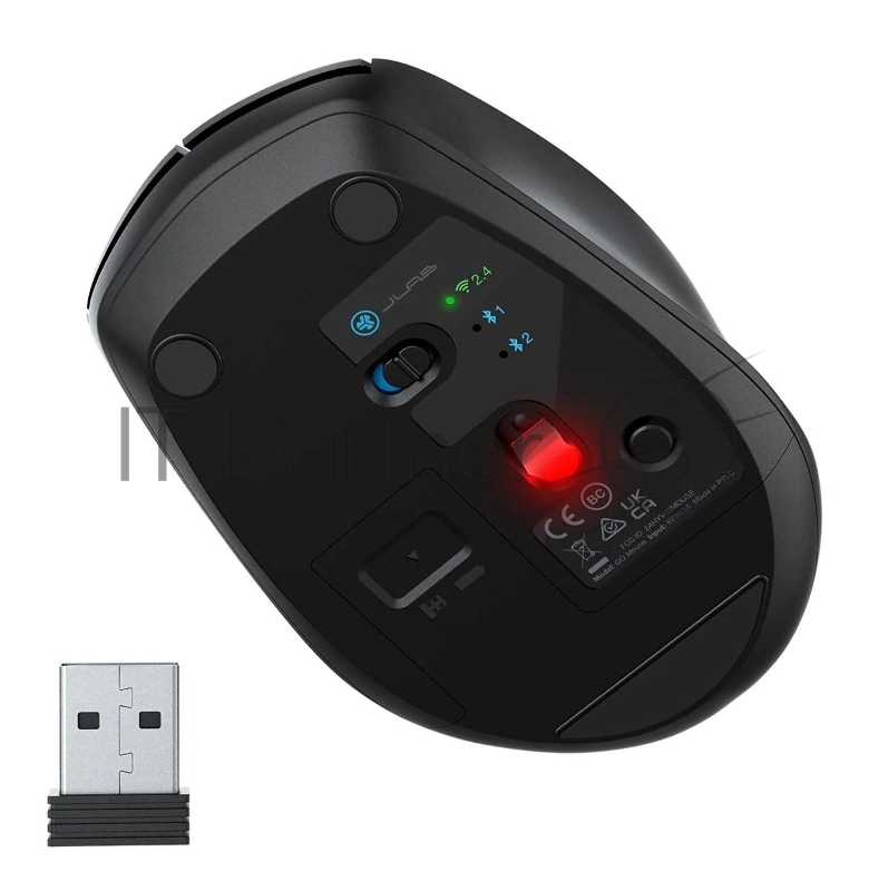 Беспроводная мышь Jlab Go Mouse, АА, Link USB- A
