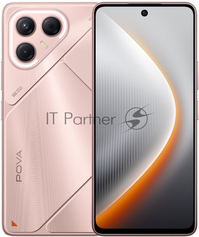 Смартфон Tecno Pova 7 5G LJ7, 8/128Gb, розовый