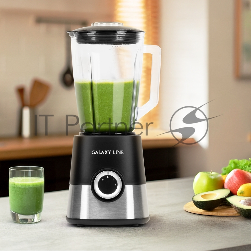 Блендер стационарный Galaxy GL 2170 серебристый/черный