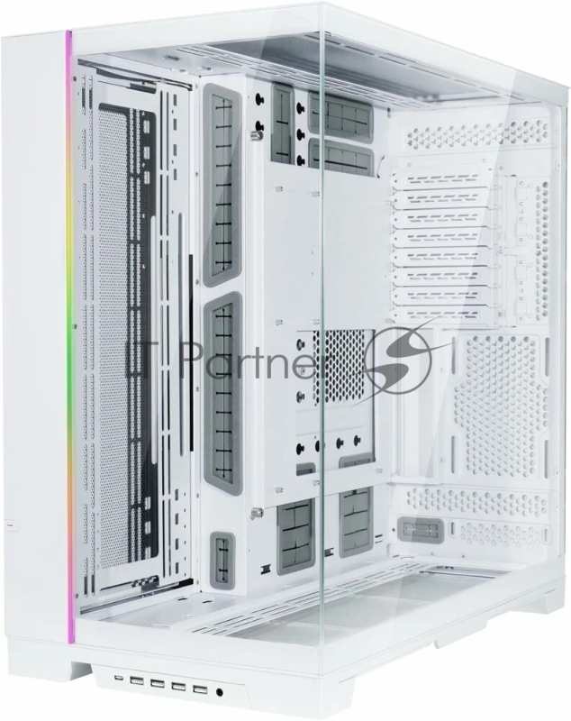 Корпус Lian-Li O11 Dynamic EVO XL белый без БП ATX 11x120mm 9x140mm 4xUSB3.0 audio