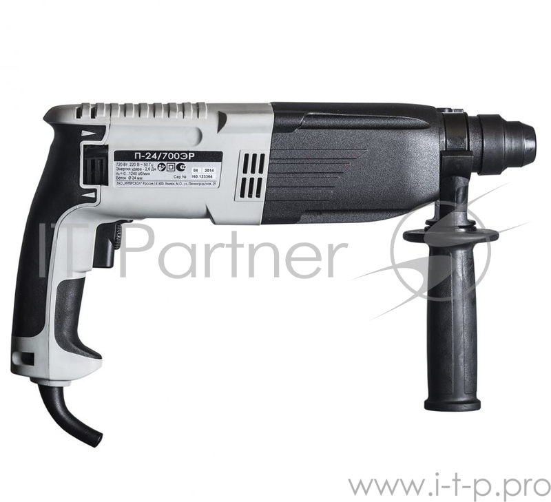 Перфоратор ИНТЕРСКОЛ П-24/700ЭР перфоратор SDS plus (кейс) НОВОГОДНЯЯ УПАКОВКА 160.1.2.00
