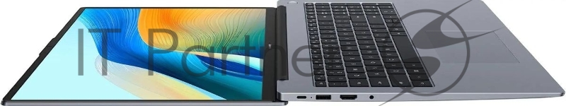 Ноутбук HUAWEI MateBook D 16 серый Intel Core i5 12450H 2000MHz/16/1920х1200/16GB/1024 SSD/Intel UHD Graphics/Wi-Fi/Bluetooth/Windo 11 Pro