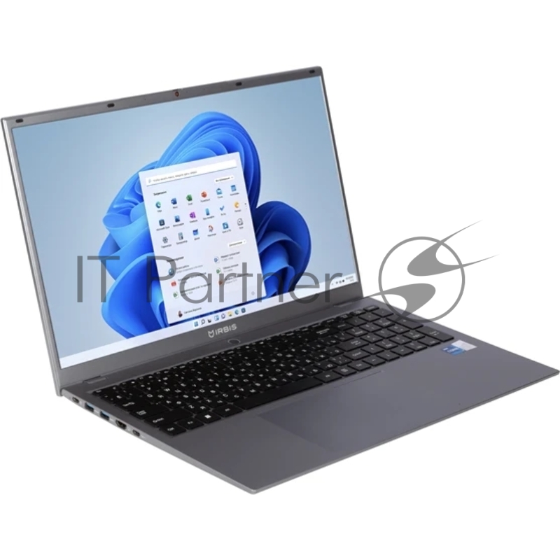 Ноутбук IRBIS 17NBP4503 17.3 FHD (1920x1080) IPS 300cd,Core i5-1240P,32Gb DDR4-3200(2),1Tb SSD,Wi-Fi 6+BT 5,76Wh,Kbd Backlit,FPS,TPM 2.0,2.2kg,Grey,1y warranty,Win11Pro