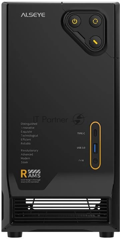 Корпус RAMS 1.0(Black)-Type C