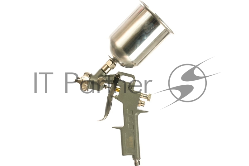 Краскопульт пневматический Fit алюминиевый верхний бачок 600 мл, 1.5 мм