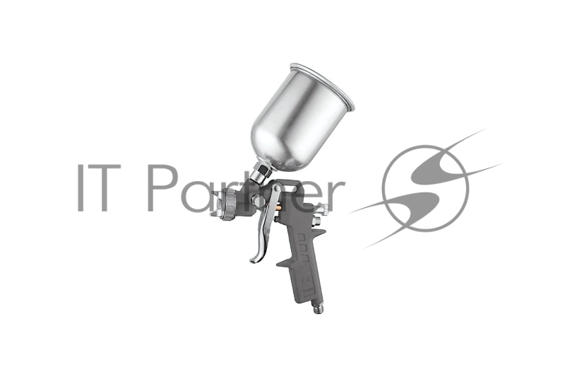 Краскопульт пневматический Fit алюминиевый верхний бачок 600 мл, 1.5 мм