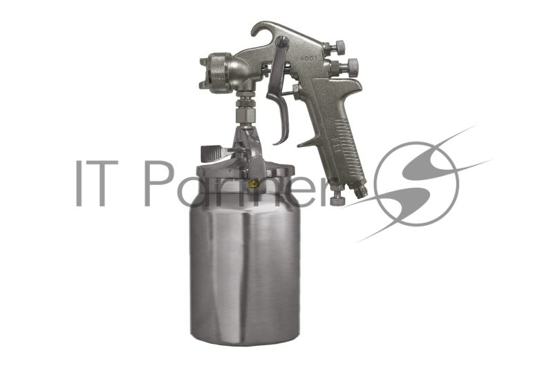 Краскопульт пневматический Fit Профи, алюминиевый нижний бачок 1000 мл, 1.8 мм