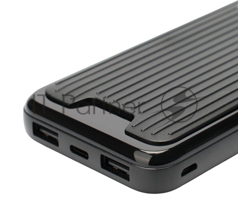 Портативный аккумулятор Gembird GPB-10, 10000мАч, 2A, черный