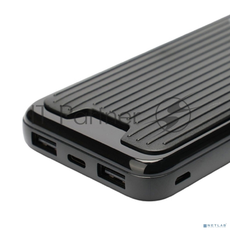 Портативный аккумулятор Gembird GPB-10, 10000мАч, 2A, черный