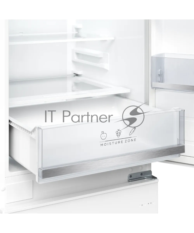 Встраиваемый холодильник Kuppersberg RBN 1761, High-Tech, ВхШхГ 178.5х54х55 см, объем 274 л, инверторный компрессор, электронное управление, скользящее крепление фасада, No Frost, LED освещение, супер заморозка, энергоэффективность А++