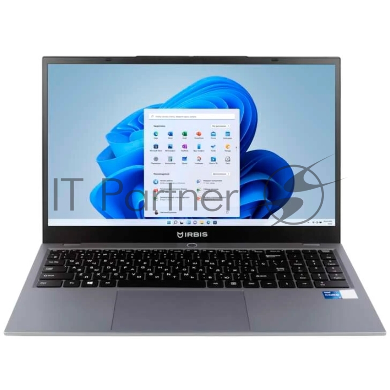 Ноутбук IRBIS 15N 15.6 FHD (1920x1080) IPS AG,Ryzen 5 7430U,16Gb DDR4-3200(1),512Gb SSD,Wi-Fi 6+BT 5,76Wh,Metal Case,Kbd Backlit,1.77kg,Grey,3yw,Win11P