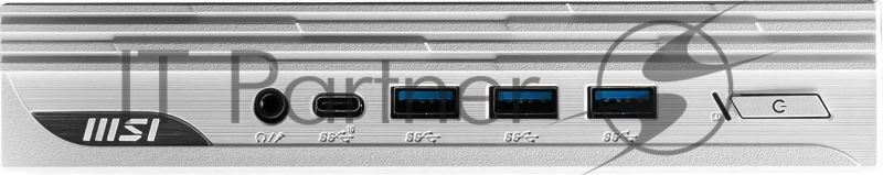 Неттоп MSI Pro DP10 13M-251RU i5 1340P (1.9) 16Gb SSD512Gb Iris Xe Windows 11 Pro 2.5xGbitEth WiFi BT 120W белый (9S6-B0A612-251)