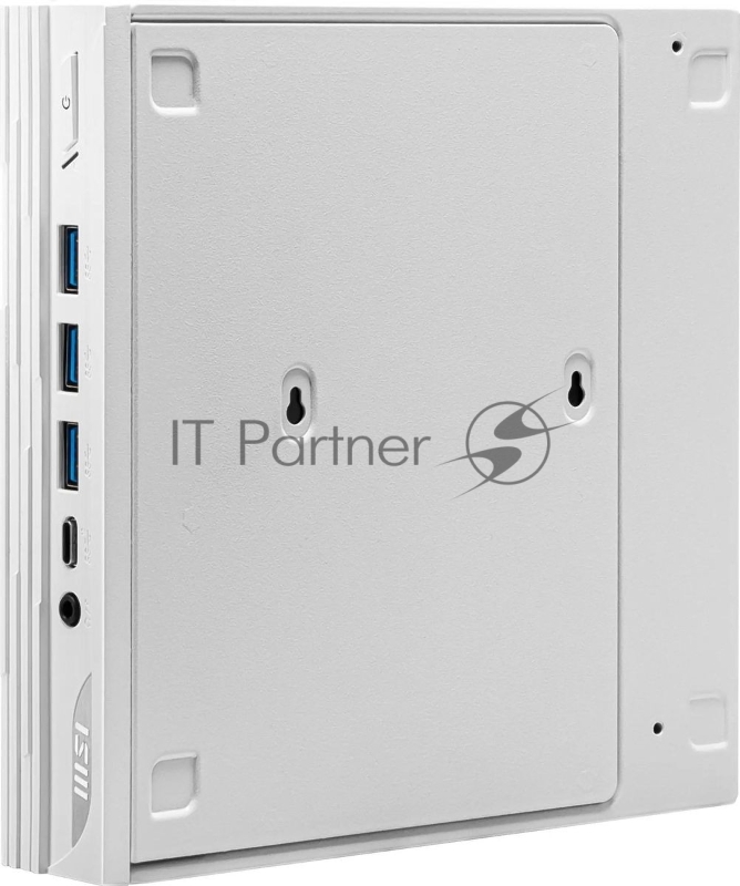 Неттоп MSI Pro DP10 13M-251RU i5 1340P (1.9) 16Gb SSD512Gb Iris Xe Windows 11 Pro 2.5xGbitEth WiFi BT 120W белый (9S6-B0A612-251)