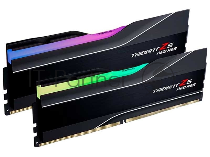 Модуль памяти G.SKILL TRIDENT Z5 NEO RGB 64GB 6000МГц DDR5 CL28 DIMM (Kit of 2x32GB) 1.4V EXPO, Black