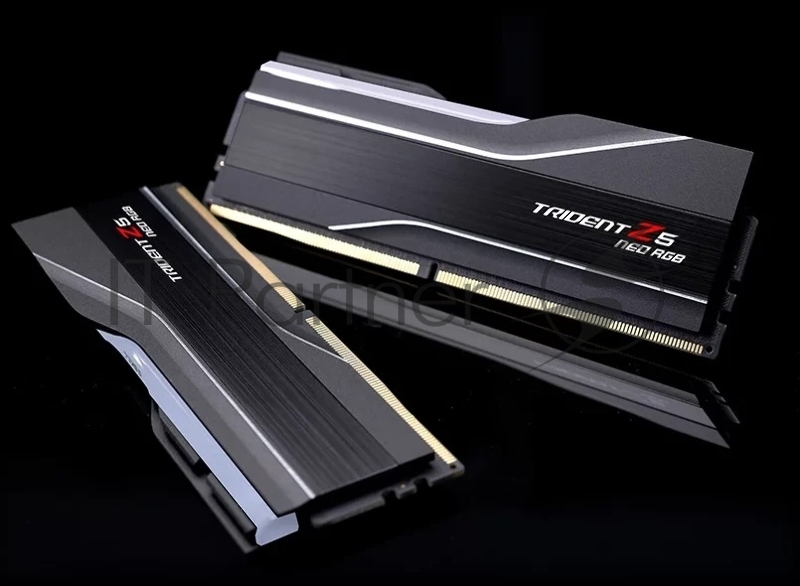 Модуль памяти G.SKILL TRIDENT Z5 NEO RGB 32GB 6000МГц DDR5 CL30 DIMM (Kit of 2x16GB) 1.35V EXPO, Black