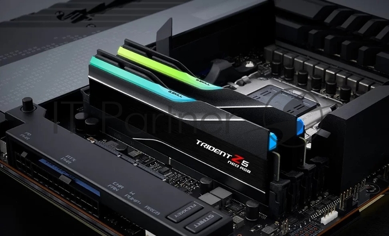 Модуль памяти G.SKILL TRIDENT Z5 NEO RGB 32GB 6000МГц DDR5 CL30 DIMM (Kit of 2x16GB) 1.35V EXPO, Black