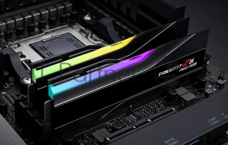 Модуль памяти G.SKILL TRIDENT Z5 NEO RGB 32GB 6000МГц DDR5 CL30 DIMM (Kit of 2x16GB) 1.35V EXPO, Black