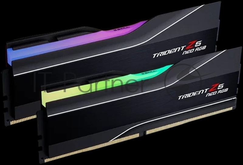 Модуль памяти G.SKILL TRIDENT Z5 NEO RGB 32GB 6000МГц DDR5 CL30 DIMM (Kit of 2x16GB) 1.35V EXPO, Black