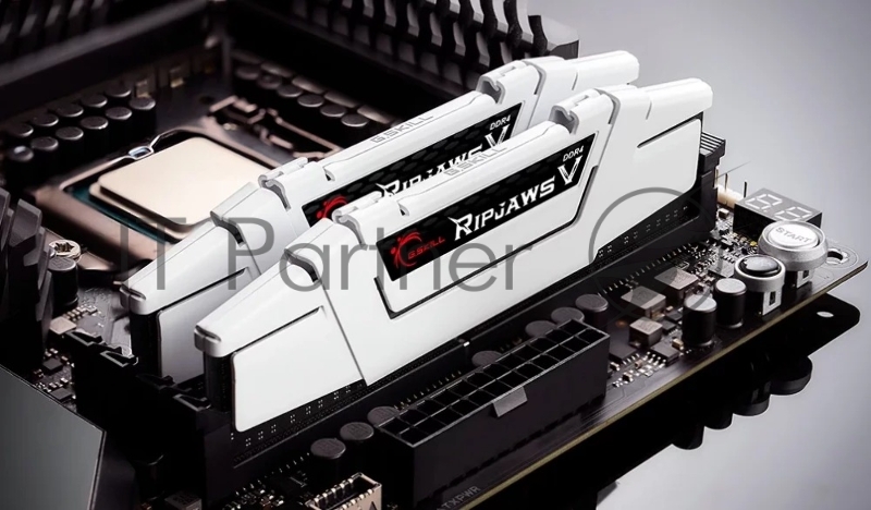 Модуль памяти G.SKILL RIPJAWS V 32GB 3600МГц DDR4 CL18 DIMM (Kit of 2x16GB) 1.35V White