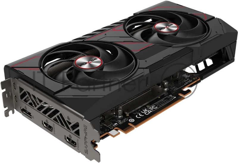 Видеокарта Sapphire PCI-E 5.0 11350-03-20G PULSE AMD RADEON RX 9060 XT GAMING OC 16GB DUAL AMD Radeon RX 9060XT 16Gb 128bit GDDR6 2700/20000 HDMIx2 DPx2 HDCP Ret