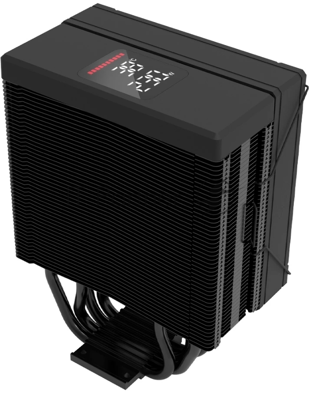 Кулер для процессора ZALMAN CNPS9X ECO DS, 120mm FAN, 4 HEAT PIPES, 4-PIN PWM, 600-2100 RPM, 31.4 DBA MAX, HYDRO BEARING, ARGB TOP COVER, LIVE CPU TEMPERATURE DISPLAY, FULL SOCKET SUPPORT