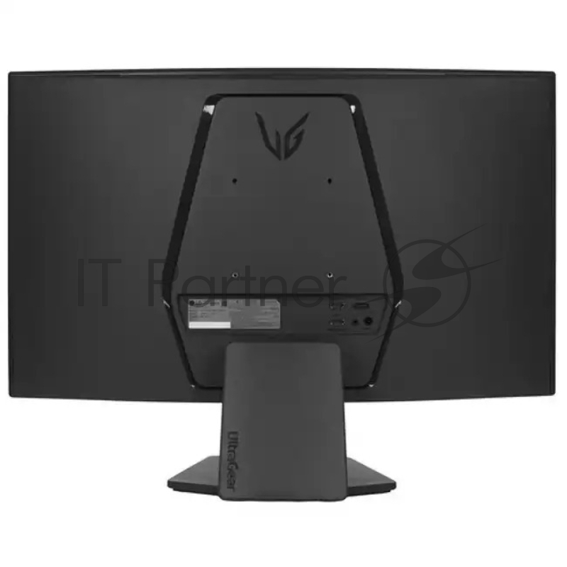 Монитор 27 LG 27GS60QC-B черный (VA, изогнутый, 2560x1440, 180Hz, 1 ms, 178°/178°, 300 cd/m, 3000:1, +2хHDMI 2.0, +DP)