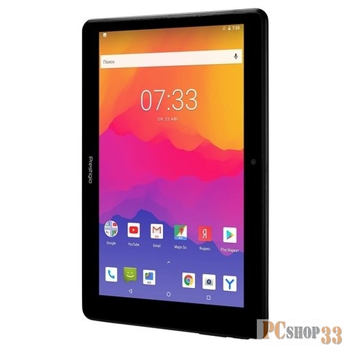 Планшетный компьютер Prestigio Wize 3096 3G, PMT3096_3G_C_CIS, Dual SIM, 3G, 9.6'' (1280*800) IPS display, Android 8.1 Oreo (Go edition), up to 1.3GHz quad core, 1GB RAM, 8GB Flash, 0.3MP Front + 2.0MP metal/Black