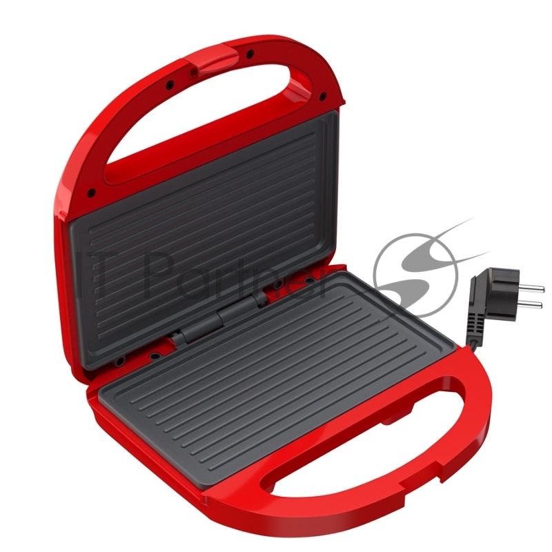 Электрогриль MAXVI SM702P красный