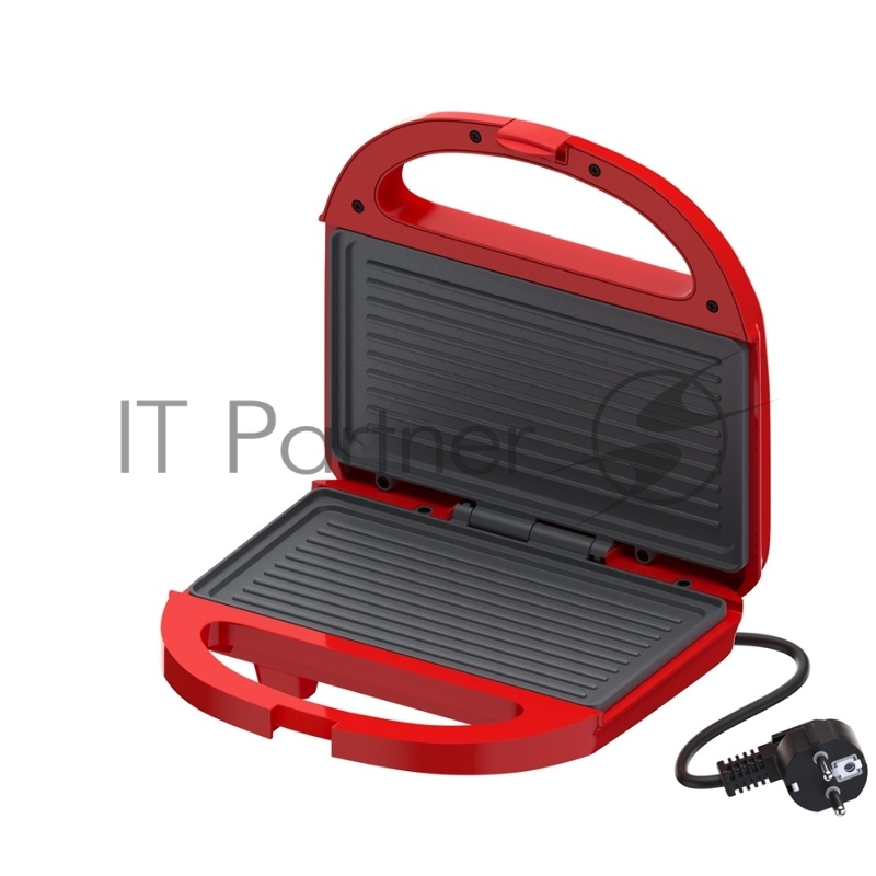 Электрогриль MAXVI SM702P красный