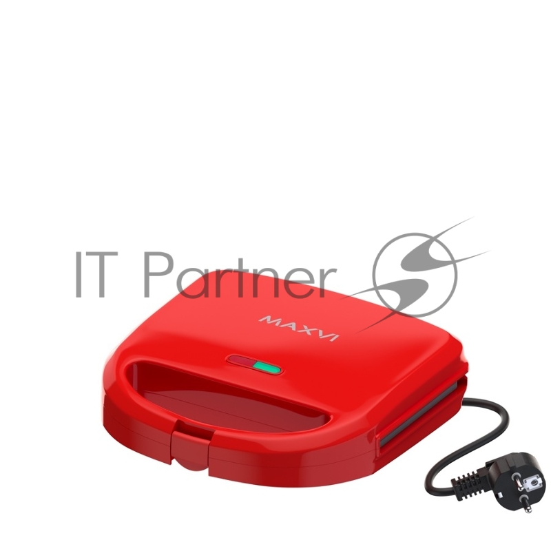 Электрогриль MAXVI SM702P красный