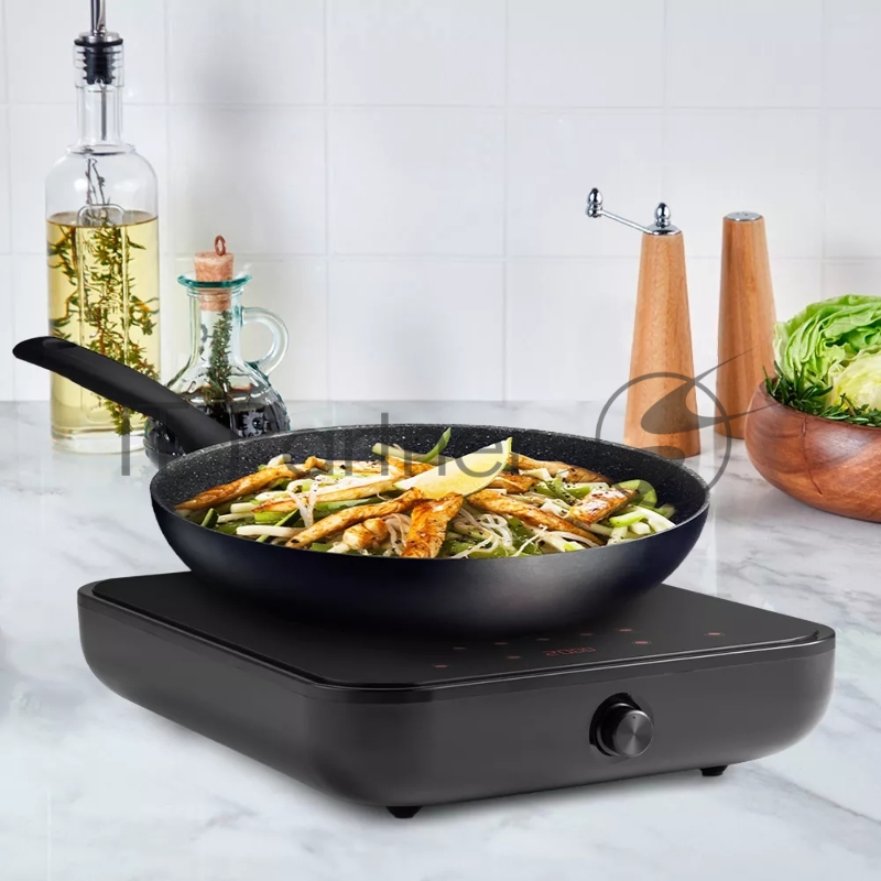 Плита Инфракрасная Kitfort КТ-141 черный стеклокерамика (настольная)