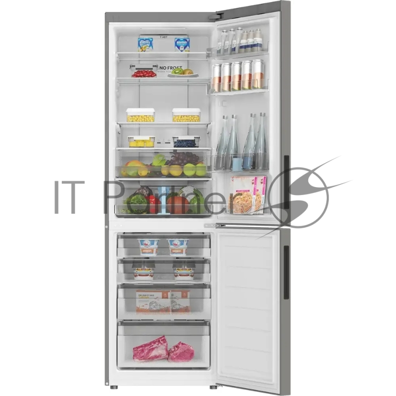 Холодильник Haier C2F619CFU1 серебристый