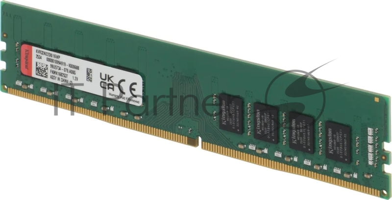 Память оперативная Kingston 16GB 3200MHz DDR4 DIMM Non-ECC CL22 2Rx8 (Select Regions ONLY)