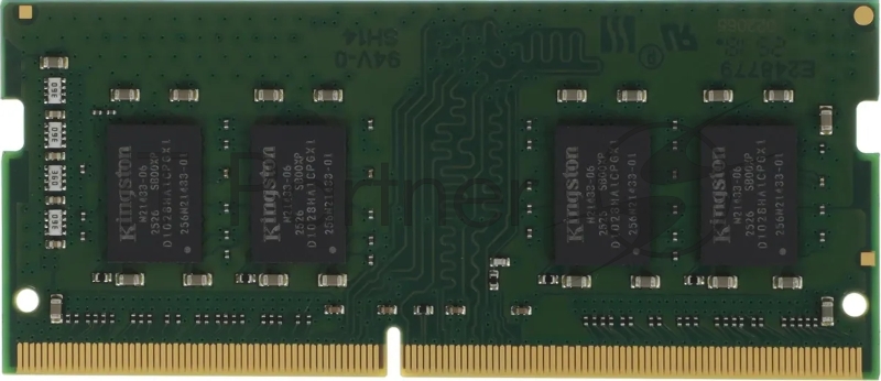 Память оперативная Kingston 8GB 3200MHz DDR4 SODIMM Non-ECC CL22 1Rx8 (Select Regions ONLY)