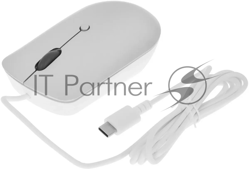 Мышь Lenovo 540 светло-серый оптическая 2400dpi USB2.0 (GY51D20877)