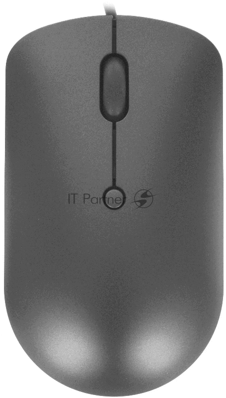 Мышь Lenovo 540 темно-серый оптическая 2400dpi USB2.0 (GY51D20876)