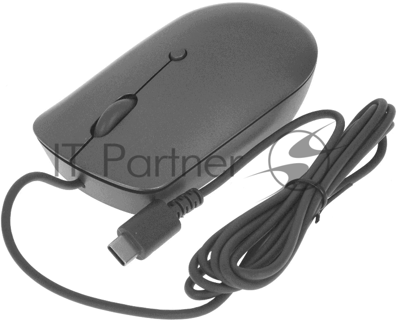 Мышь Lenovo 540 темно-серый оптическая 2400dpi USB2.0 (GY51D20876)