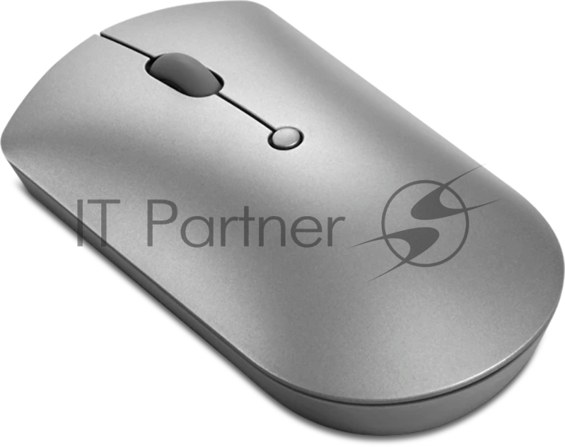 Мышь Lenovo 600 Bluetooth Silent светло-серый оптическая 2400dpi беспров. (GY50X88832)