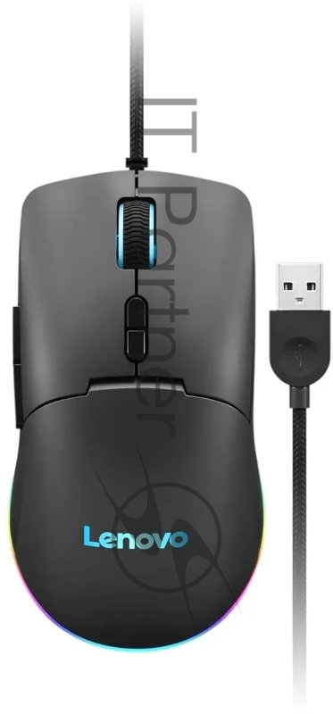 Мышь Lenovo M210 RGB Gaming черный оптическая 8000dpi USB2.0 (GY51M74265)
