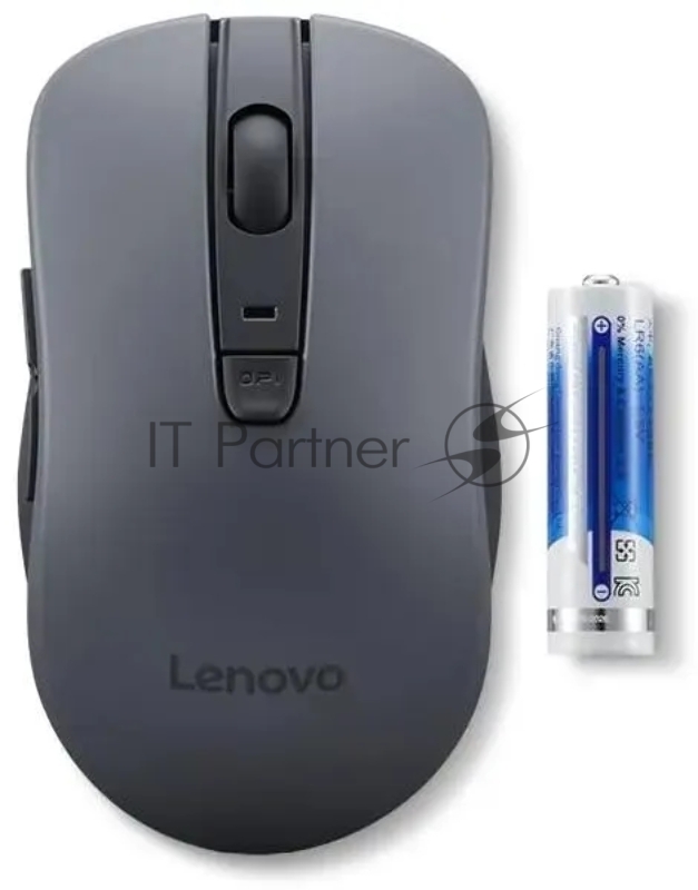 Мышь Lenovo WL310 Bluetooth Silent черный оптическая 1600dpi беспров. (GY51Q65621)