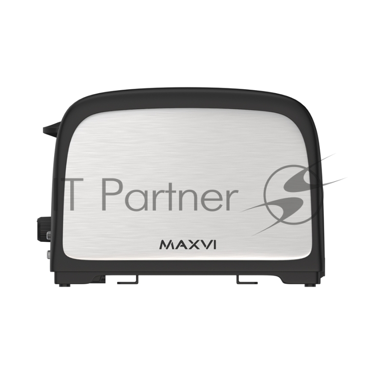 Тостер MAXVI KT824S silver-black