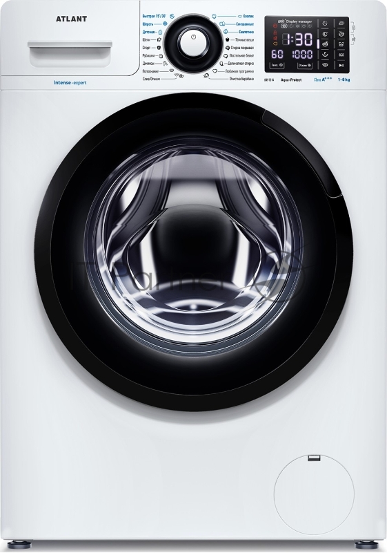 Стиральная машина Атлант СМА 60У1014-02 белая, загрузка фронтальная 6кг, 1000 об/мин., класс: A